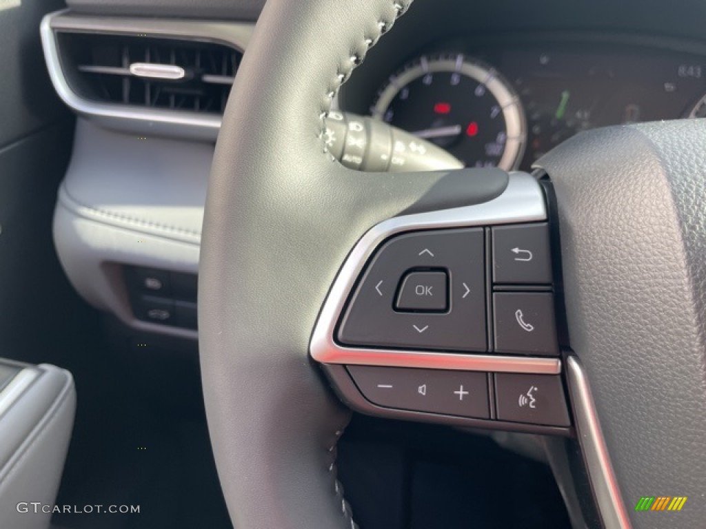 2022 Highlander XLE AWD - Moondust / Black photo #16