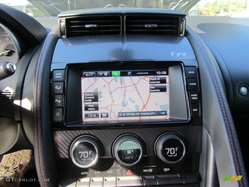 2015 F-TYPE R Coupe - Ultimate Black Metallic / Jet photo #15