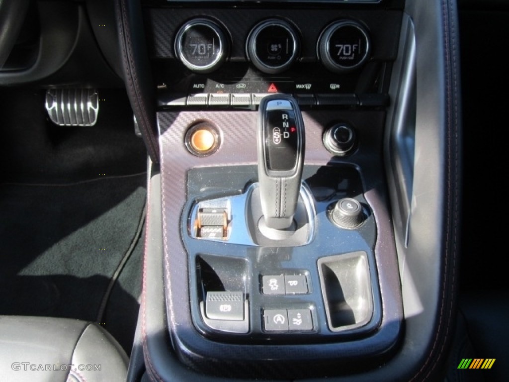 2015 F-TYPE R Coupe - Ultimate Black Metallic / Jet photo #18
