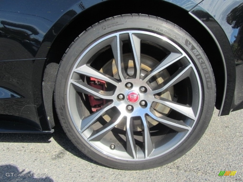 2015 F-TYPE R Coupe - Ultimate Black Metallic / Jet photo #26