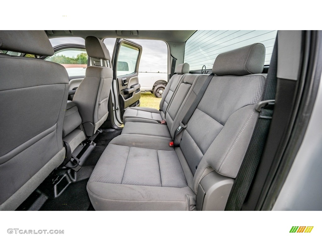 2018 Chevrolet Silverado 1500 WT Crew Cab 4x4 Rear Seat Photo #144927747