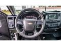 Dark Ash/Jet Black 2018 Chevrolet Silverado 1500 WT Crew Cab 4x4 Steering Wheel