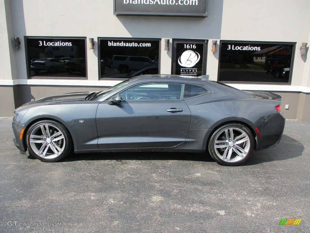 2017 Camaro LT Coupe - Nightfall Gray Metallic / Jet Black photo #1