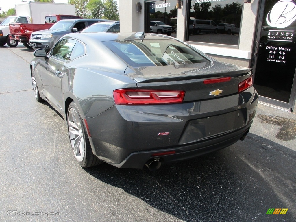 2017 Camaro LT Coupe - Nightfall Gray Metallic / Jet Black photo #3