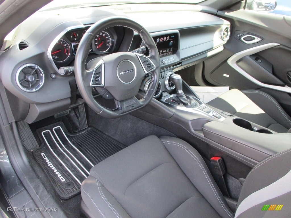 2017 Camaro LT Coupe - Nightfall Gray Metallic / Jet Black photo #6