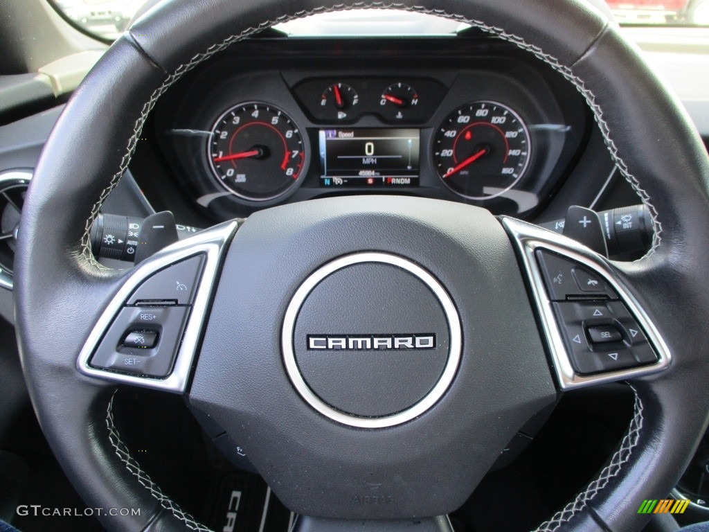 2017 Camaro LT Coupe - Nightfall Gray Metallic / Jet Black photo #12
