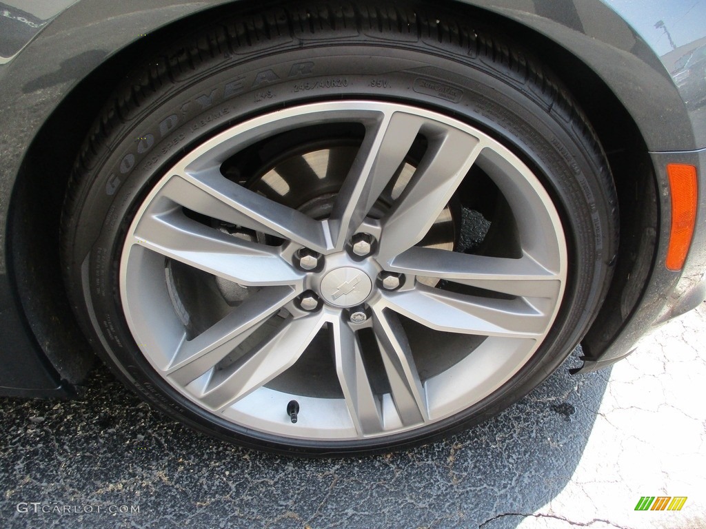 2017 Camaro LT Coupe - Nightfall Gray Metallic / Jet Black photo #23