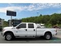Oxford White - F250 Super Duty XLT Crew Cab 4x4 Photo No. 2