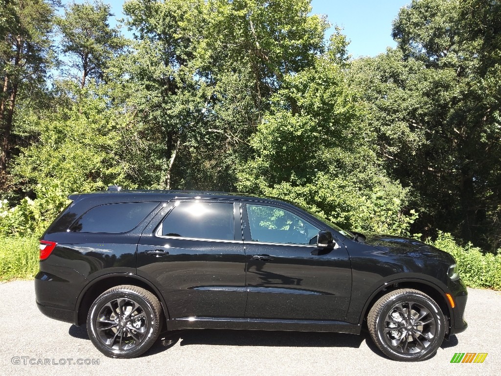 DB Black 2022 Dodge Durango GT Blacktop AWD Exterior Photo #144931471