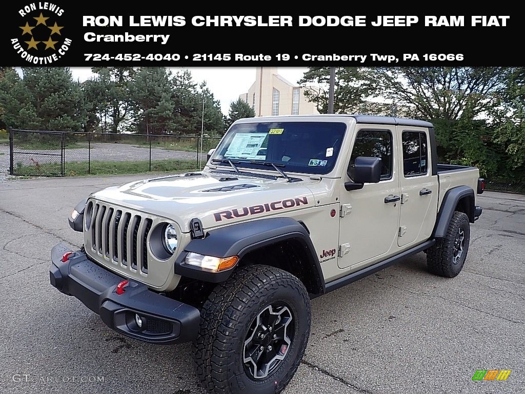 2022 Gladiator Rubicon 4x4 - Gobi / Black/Dark Saddle photo #1