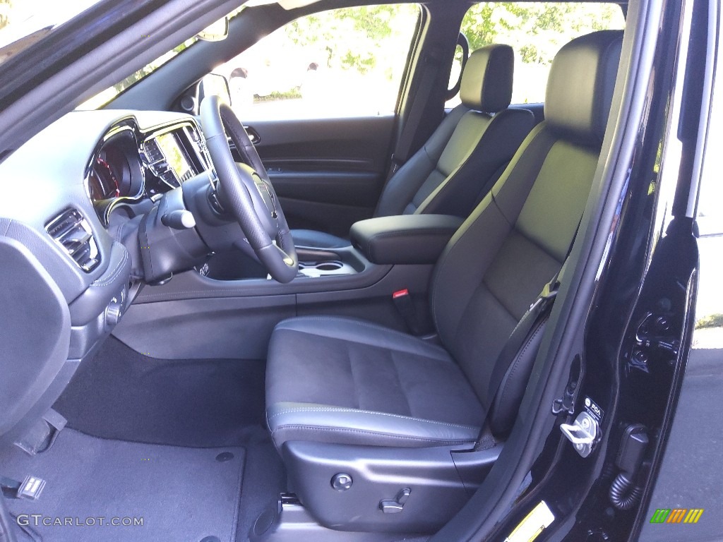 Black Interior 2022 Dodge Durango GT Blacktop AWD Photo #144931834