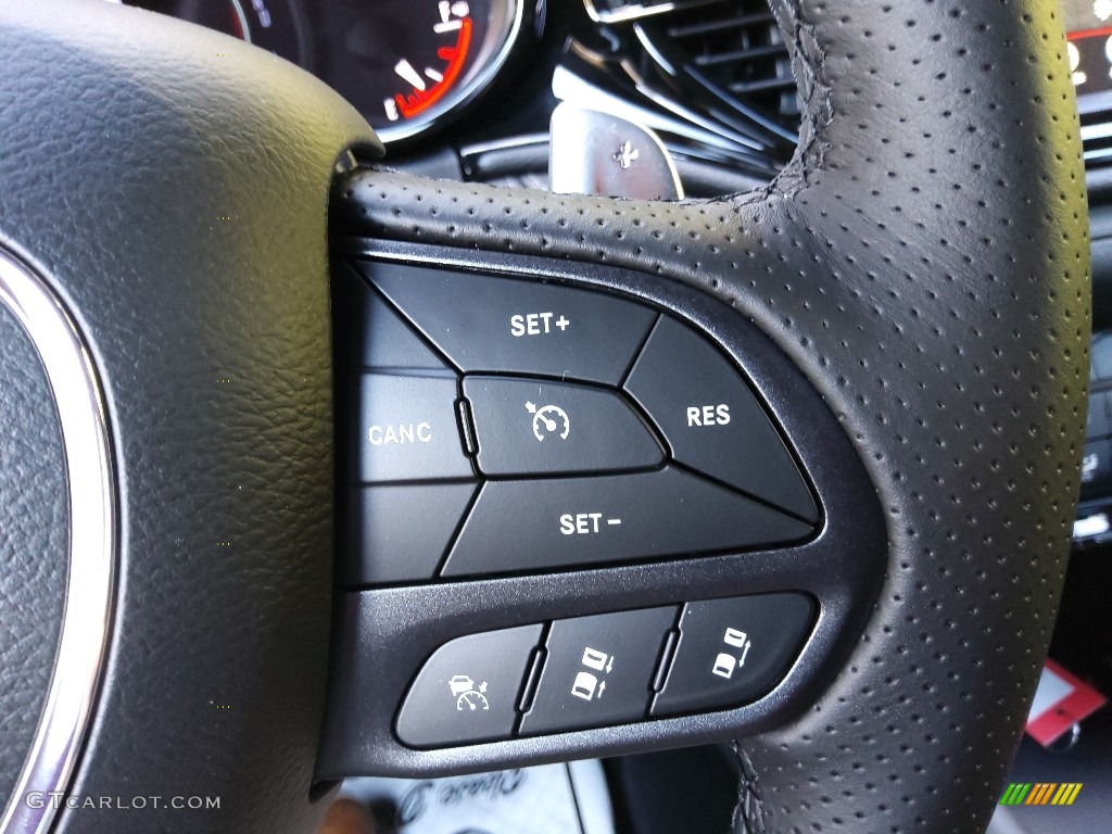 2022 Dodge Durango GT Blacktop AWD Black Steering Wheel Photo #144931909