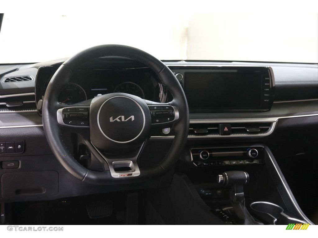 2022 Kia K5 GT-Line AWD Black Dashboard Photo #144931912