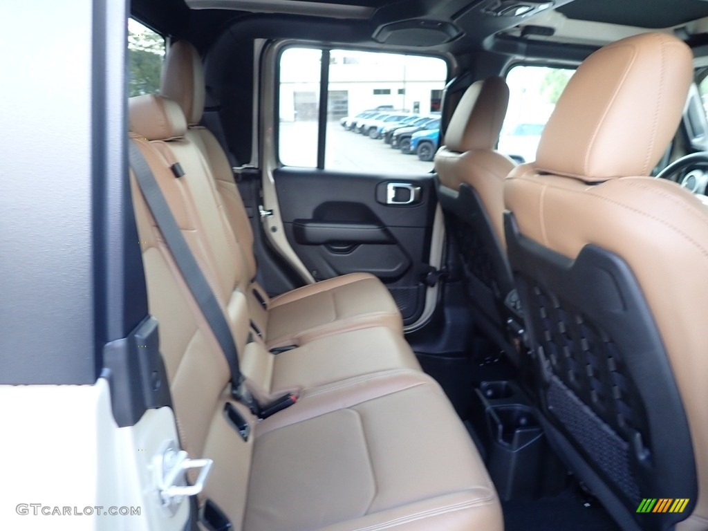 Black/Dark Saddle Interior 2022 Jeep Gladiator Rubicon 4x4 Photo #144932026