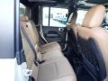2022 Jeep Gladiator Black/Dark Saddle Interior Rear Seat Photo