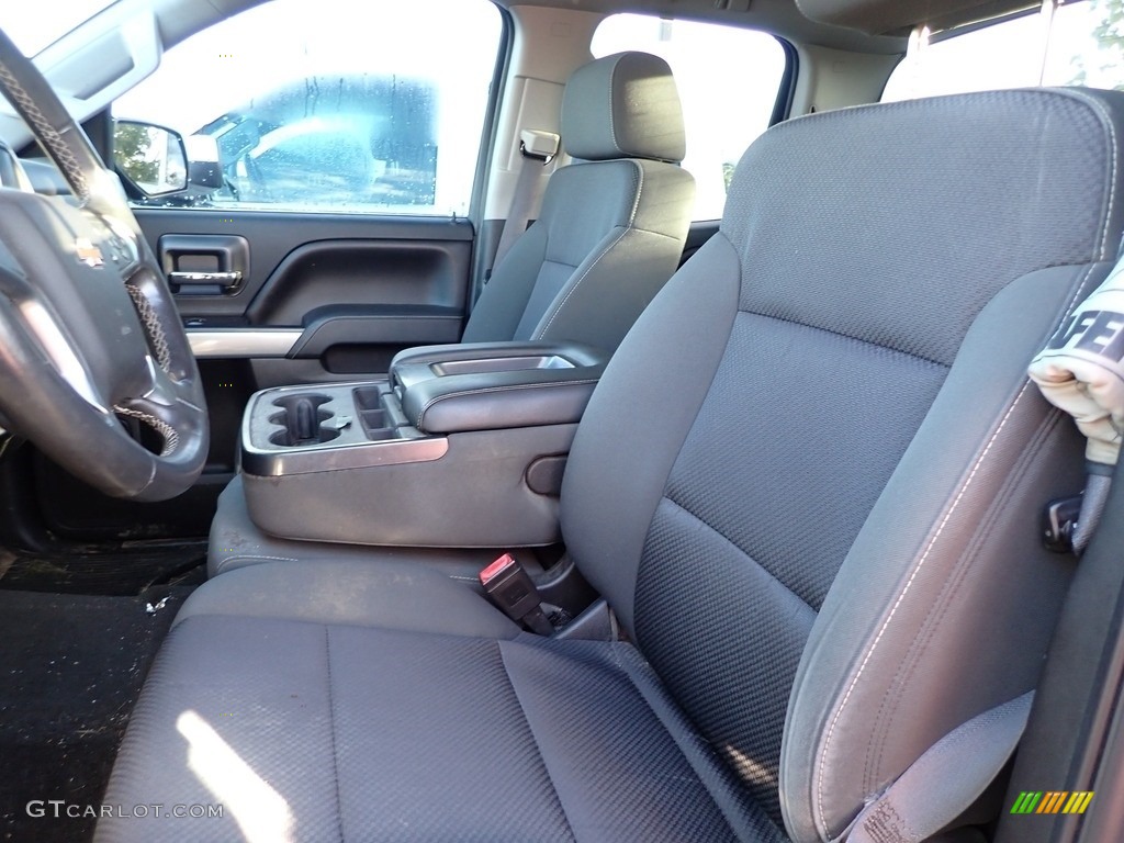2015 Silverado 1500 LT Double Cab 4x4 - Slate Gray Metallic / Jet Black photo #8