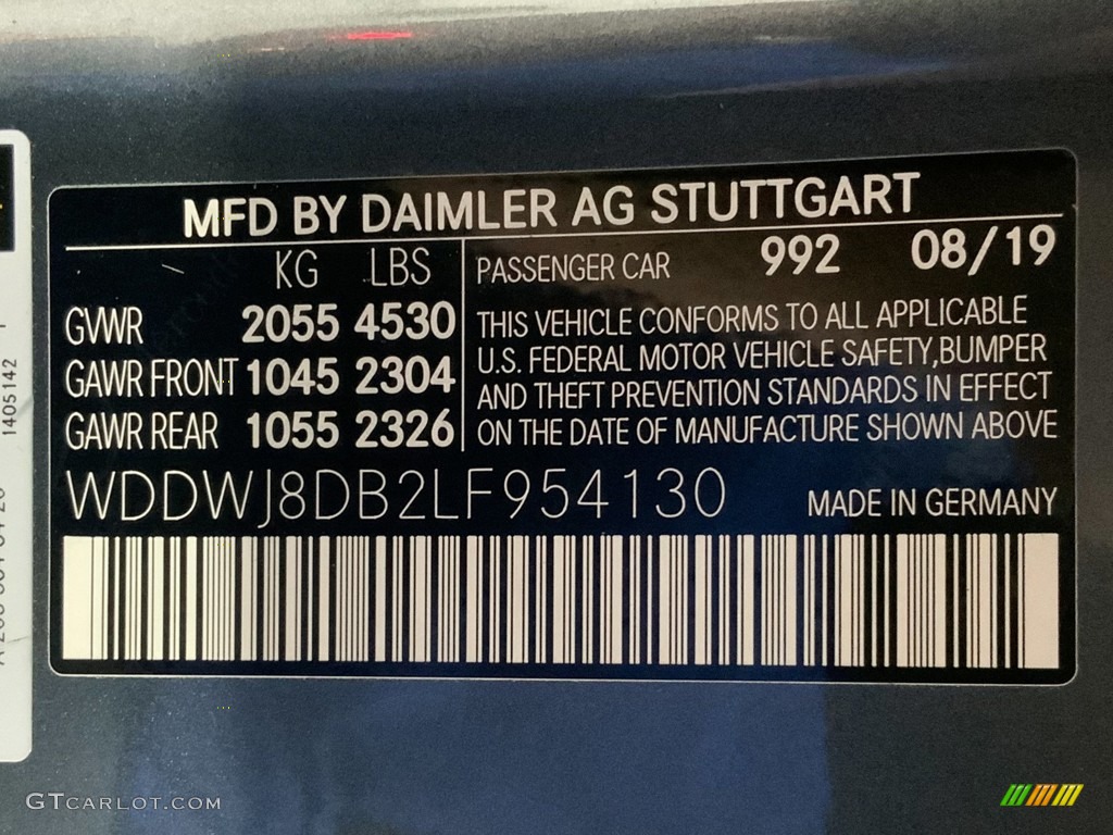 2020 C 300 Coupe - Selenite Grey Metallic / Black photo #37