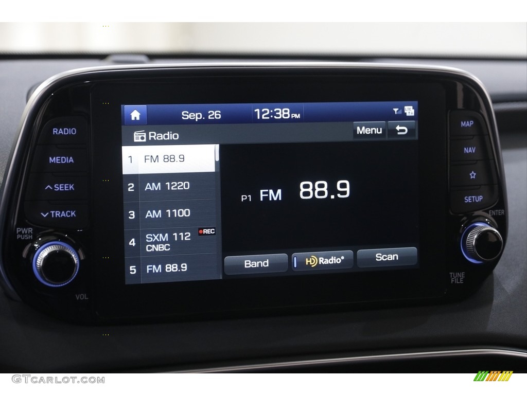 2020 Santa Fe Limited AWD - Rainforest / Black photo #10