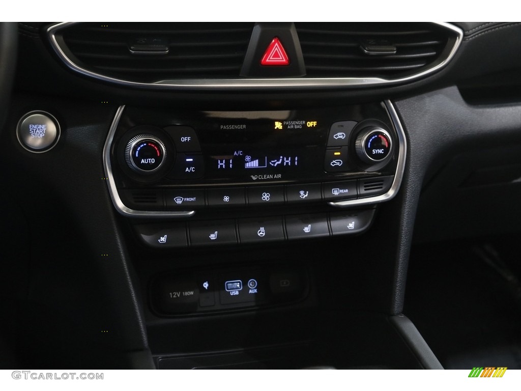 2020 Santa Fe Limited AWD - Rainforest / Black photo #13