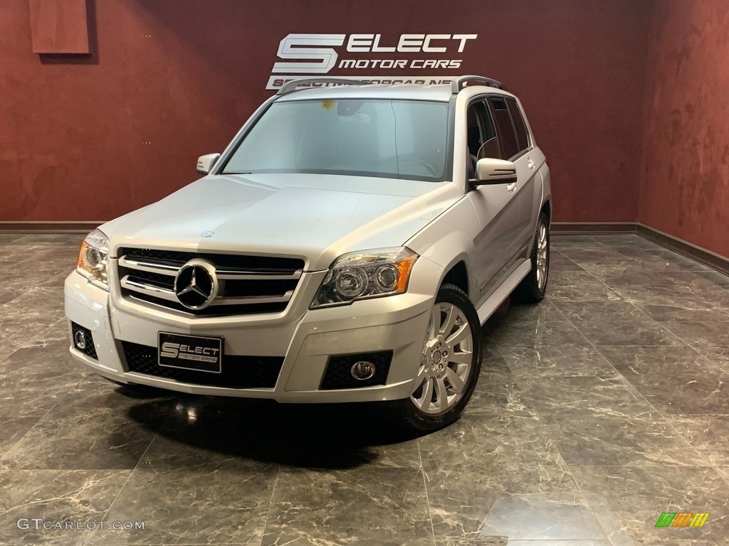 2010 GLK 350 4Matic - Iridium Silver Metallic / Black photo #1