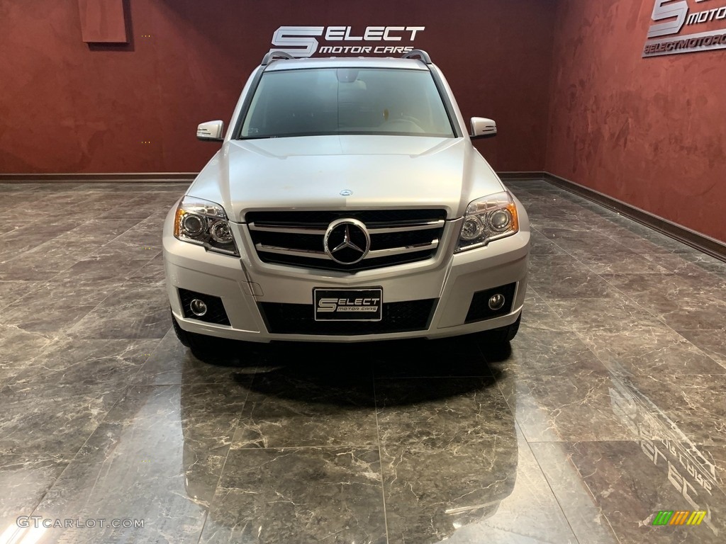 2010 GLK 350 4Matic - Iridium Silver Metallic / Black photo #2