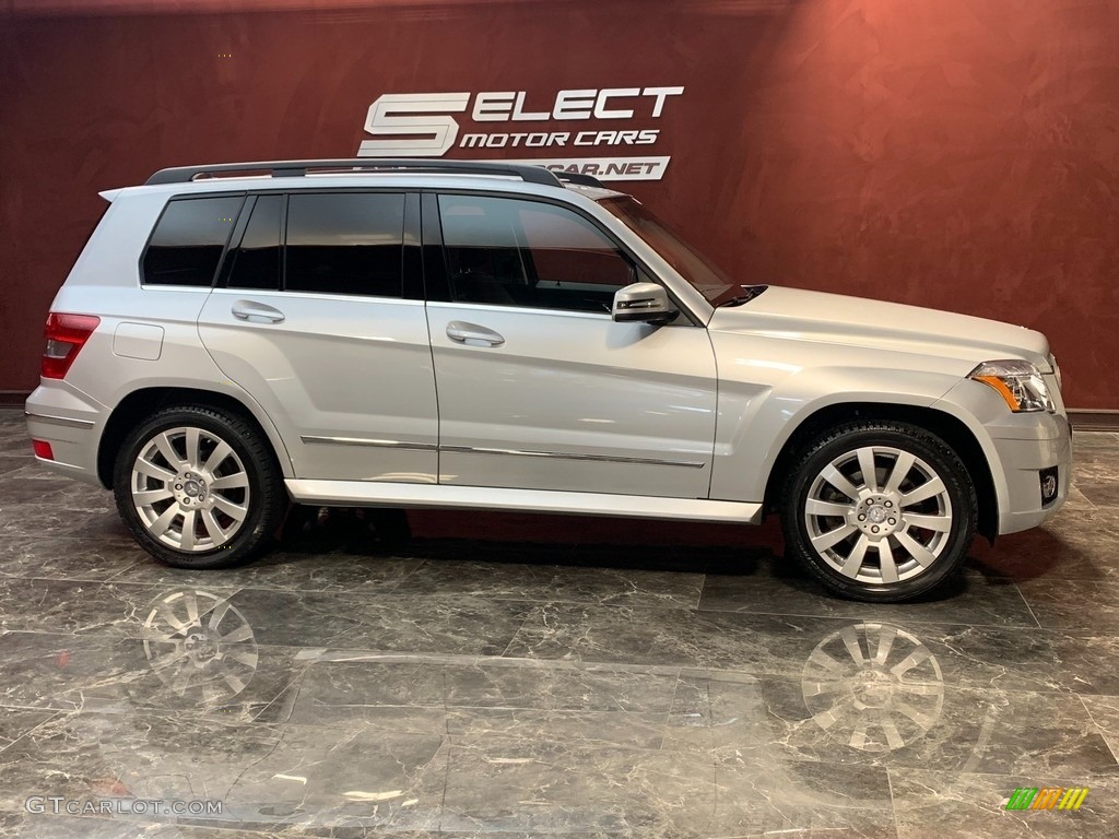 2010 GLK 350 4Matic - Iridium Silver Metallic / Black photo #4