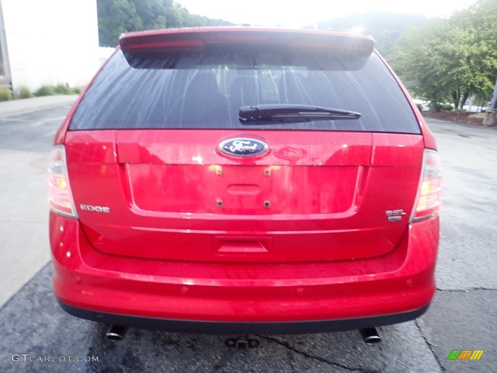 2010 Edge SEL AWD - Red Candy Metallic / Medium Light Stone photo #3