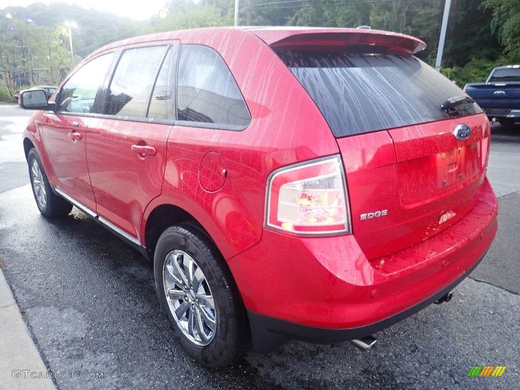 2010 Edge SEL AWD - Red Candy Metallic / Medium Light Stone photo #5