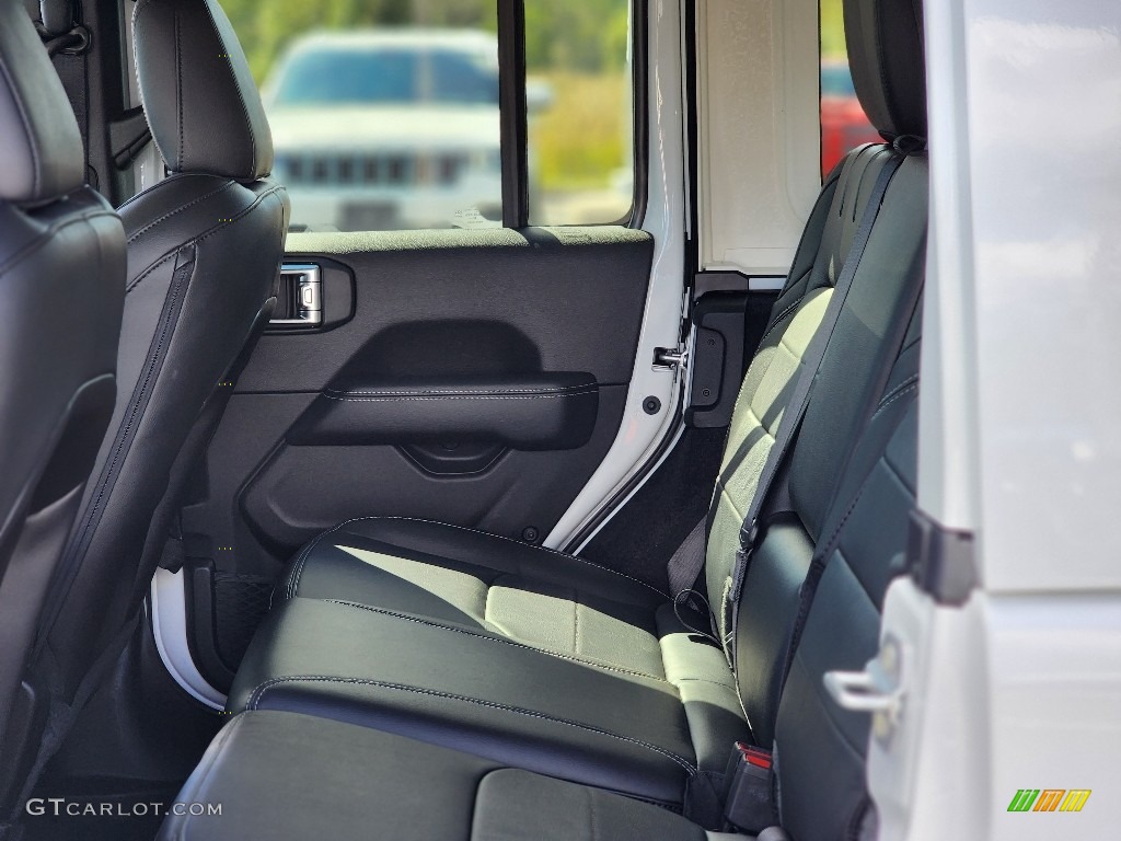 2023 Jeep Wrangler Unlimited Sahara 4XE Hybrid Rear Seat Photo #144933580