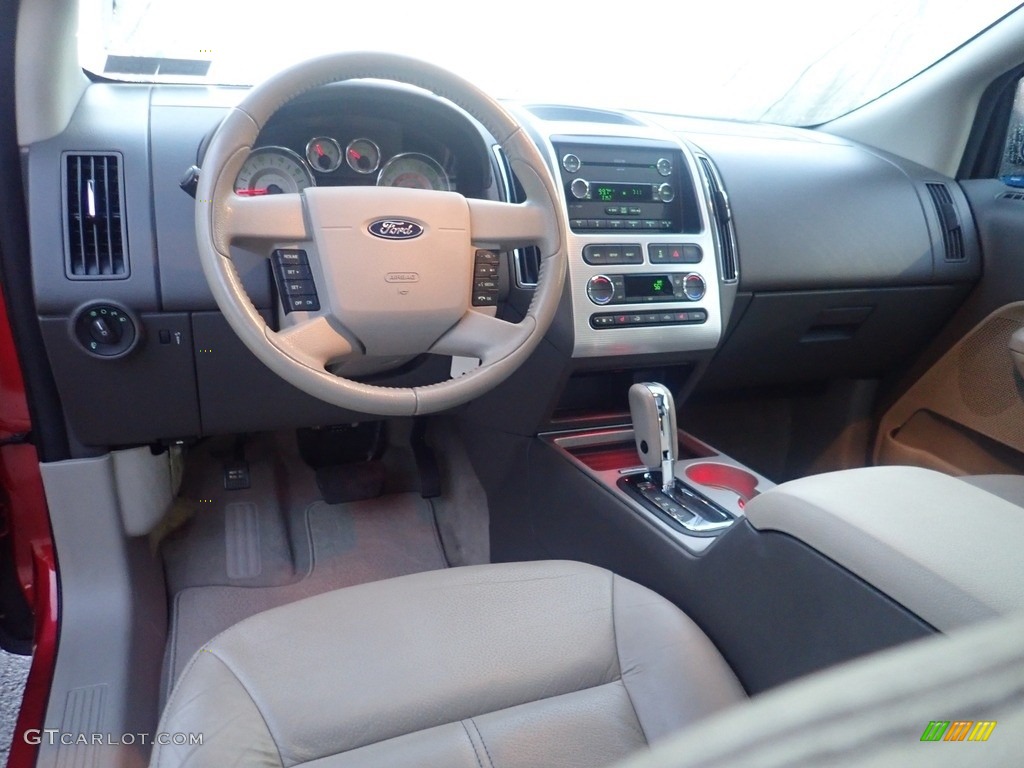 2010 Edge SEL AWD - Red Candy Metallic / Medium Light Stone photo #19