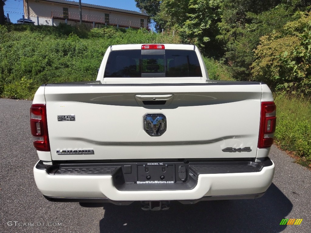 2022 2500 Laramie Crew Cab 4x4 - Pearl White / Black photo #7
