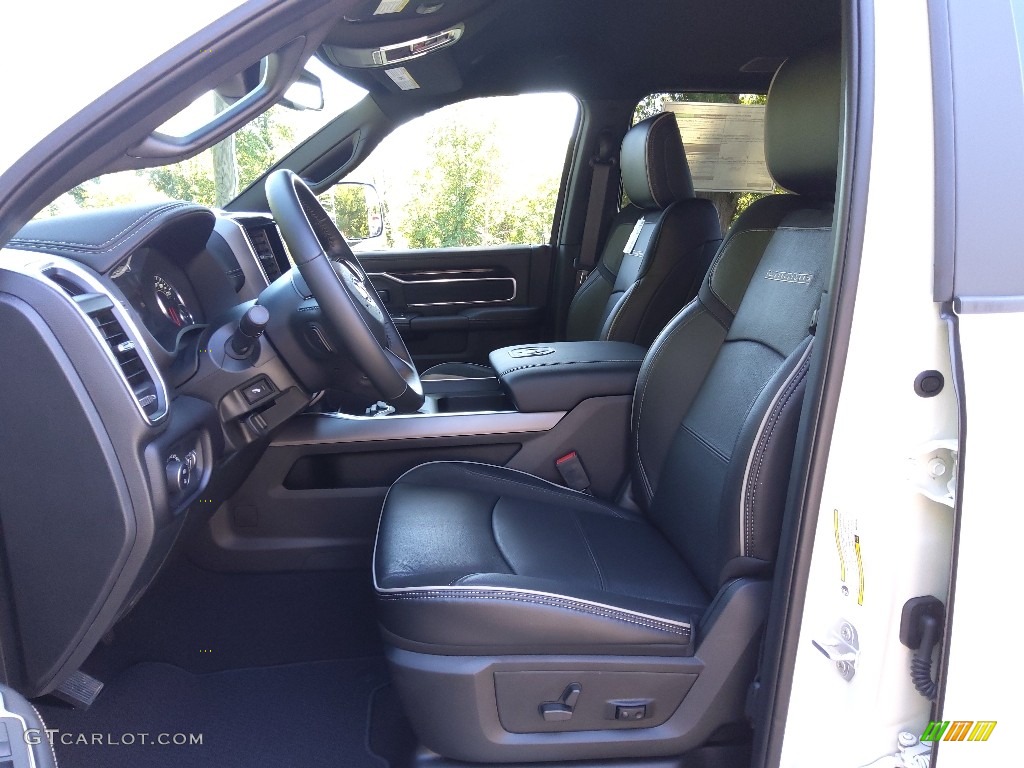 2022 2500 Laramie Crew Cab 4x4 - Pearl White / Black photo #11