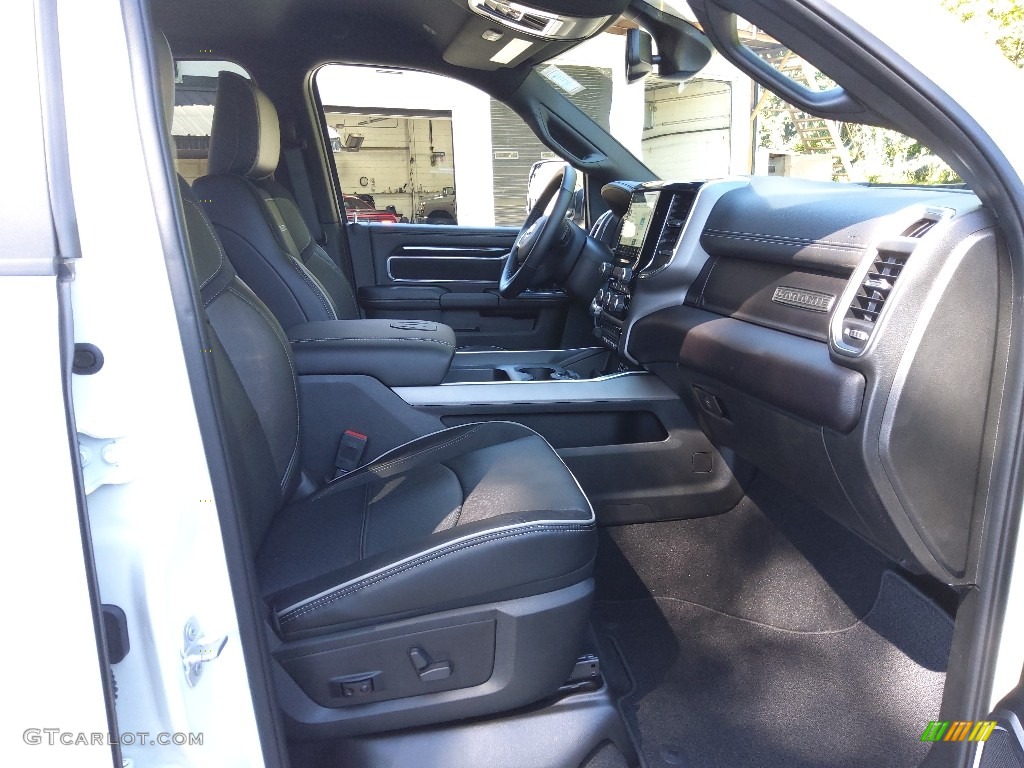 2022 2500 Laramie Crew Cab 4x4 - Pearl White / Black photo #17
