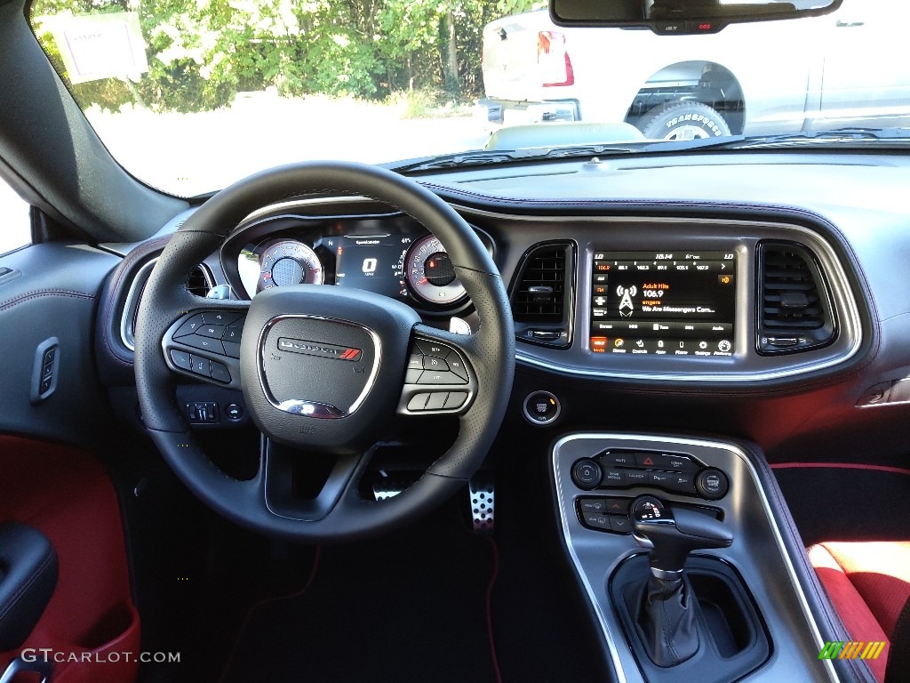 2022 Dodge Challenger R/T Scat Pack Shaker Ruby Red/Black Dashboard Photo #144934921