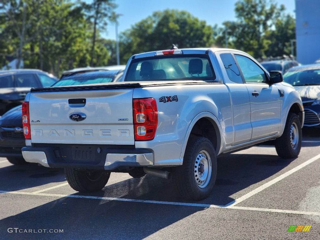 2019 Ranger XL SuperCab 4x4 - Ingot Silver Metallic / Ebony photo #5