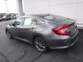 2019 Polished Metal Metallic Honda Civic EX Sedan  photo #9