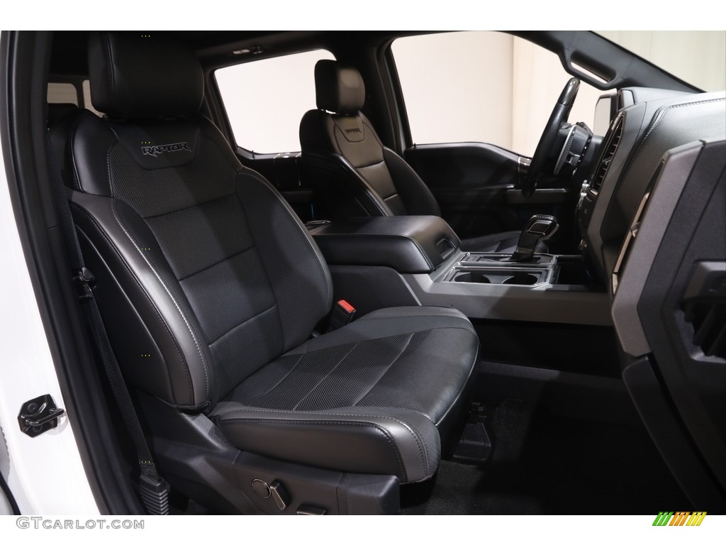 2019 Ford F150 SVT Raptor SuperCrew 4x4 Front Seat Photo #144936014