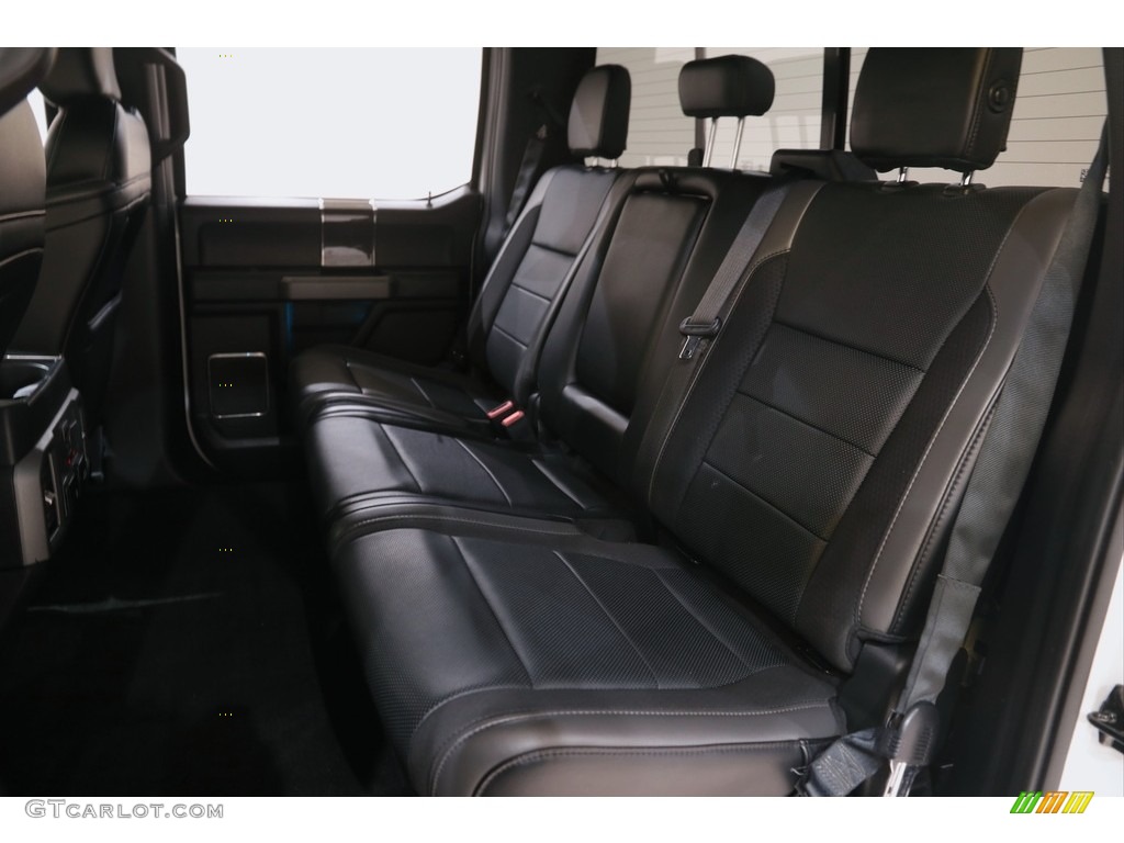 2019 Ford F150 SVT Raptor SuperCrew 4x4 Rear Seat Photo #144936035