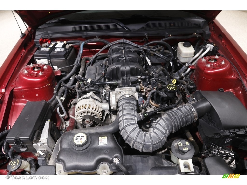 2007 Mustang V6 Premium Convertible - Redfire Metallic / Medium Parchment photo #16