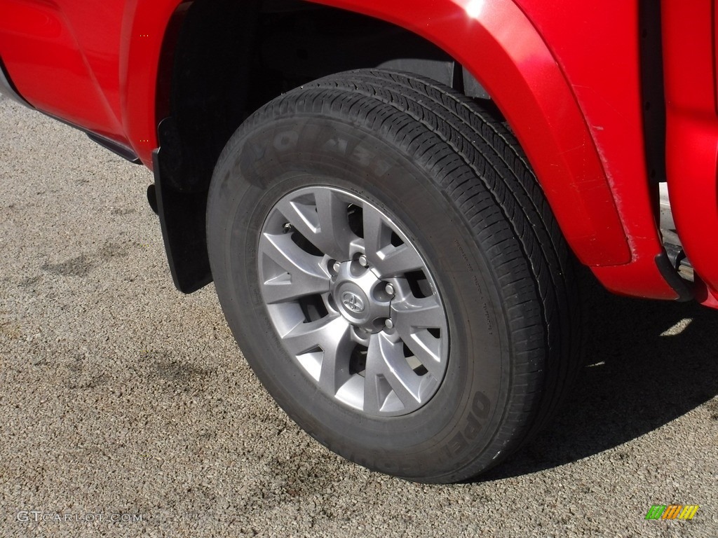 2019 Tacoma SR5 Double Cab 4x4 - Barcelona Red Metallic / Cement Gray photo #10
