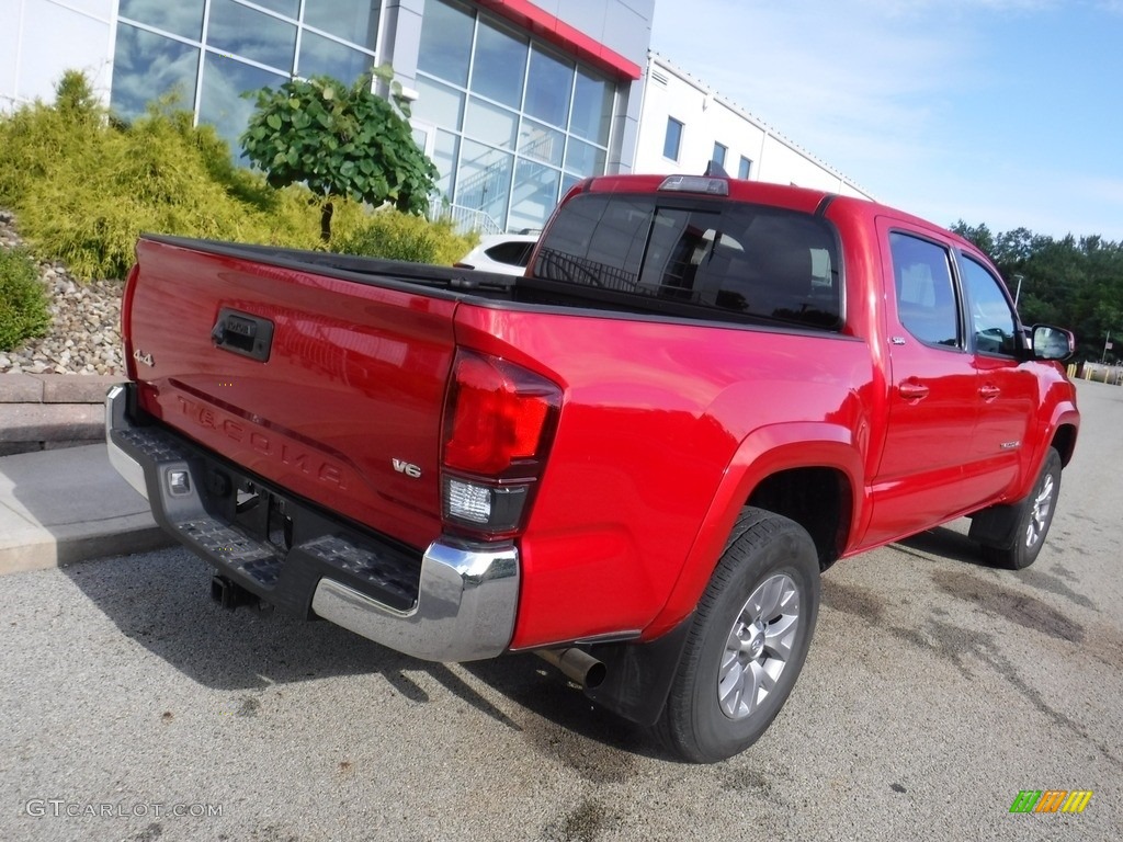 2019 Tacoma SR5 Double Cab 4x4 - Barcelona Red Metallic / Cement Gray photo #16