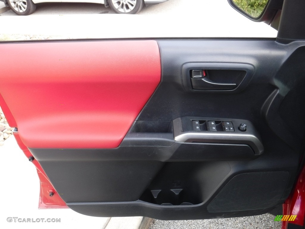 2019 Tacoma SR5 Double Cab 4x4 - Barcelona Red Metallic / Cement Gray photo #24