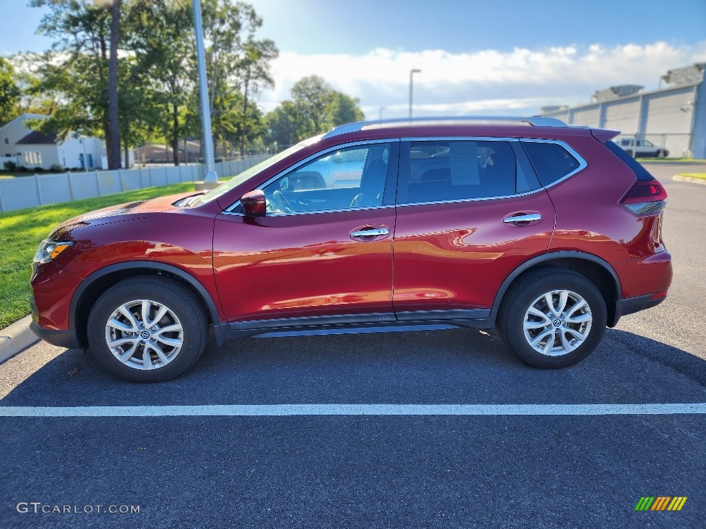 Scarlet Ember Tintcoat 2020 Nissan Rogue SV AWD Exterior Photo #144938229
