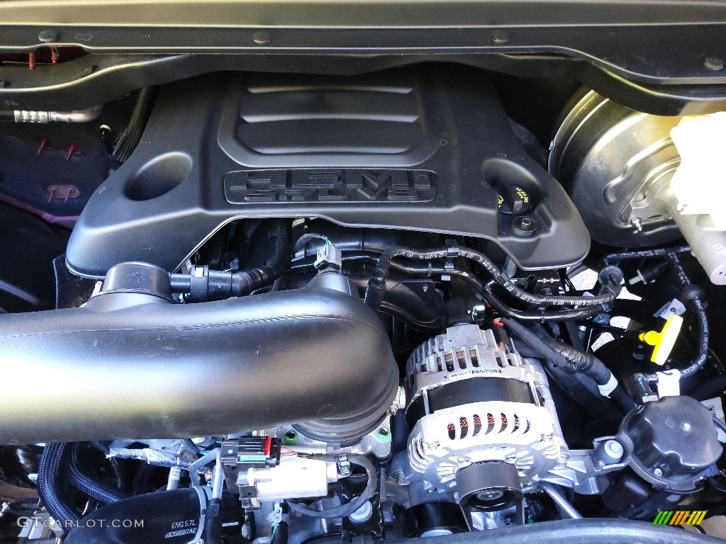2022 Ram 1500 Big Horn Quad Cab 5.7 Liter OHV HEMI 16-Valve VVT MDS V8 Engine Photo #144938568