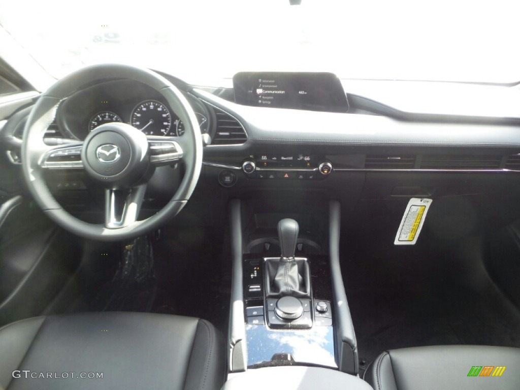 2023 Mazda Mazda3 2.5 S Preferred Hatchback Black Dashboard Photo #144939009