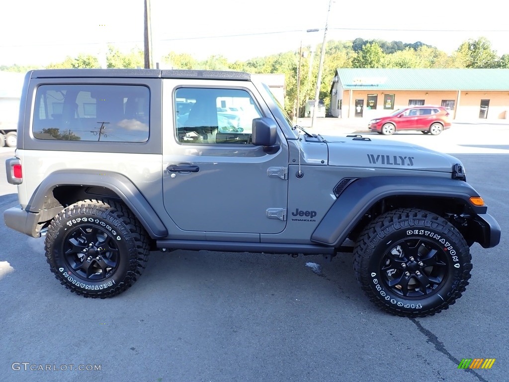 2022 Wrangler Willys 4x4 - Sting-Gray / Black photo #7