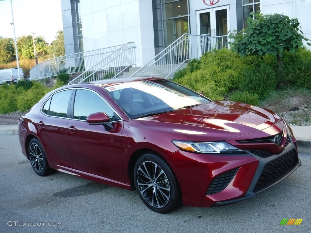 2018 Camry SE - Ruby Flare Pearl / Ash photo #1
