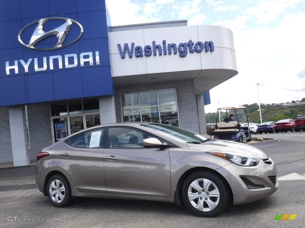 2016 Elantra SE - Desert Bronze / Beige photo #2
