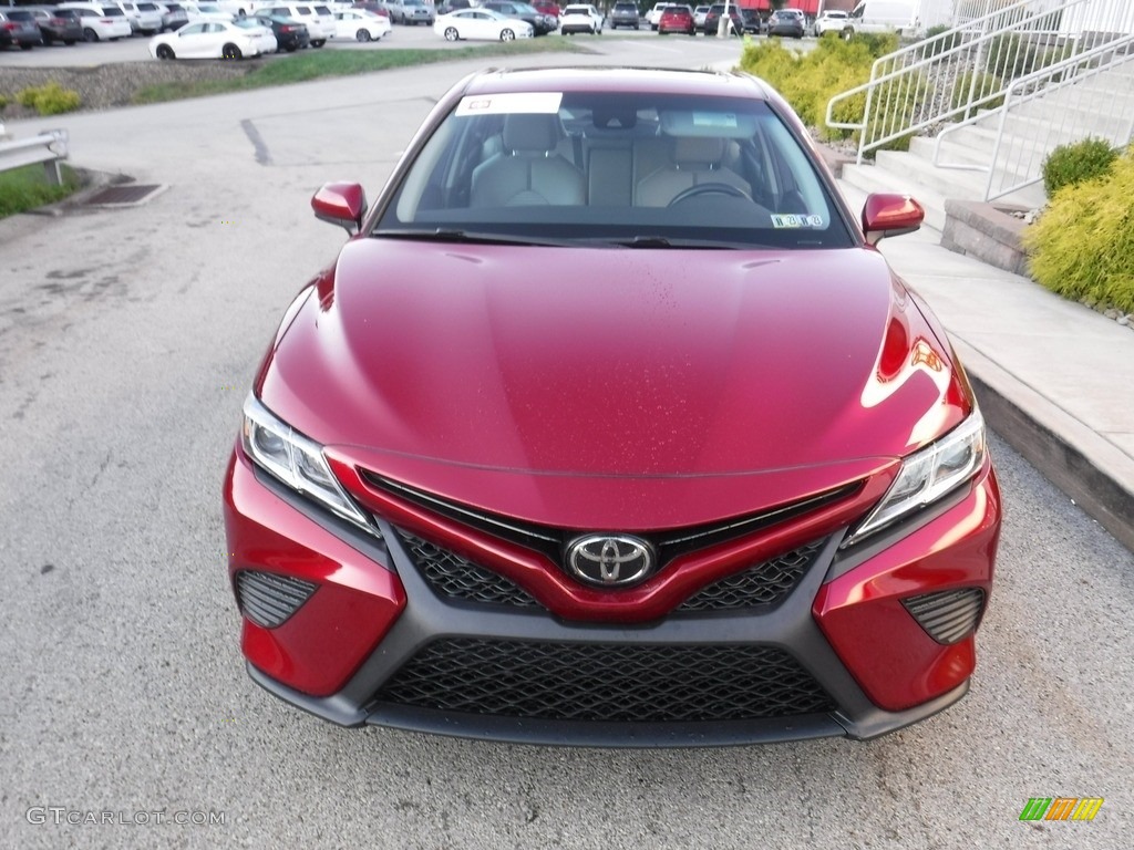 2018 Camry SE - Ruby Flare Pearl / Ash photo #12