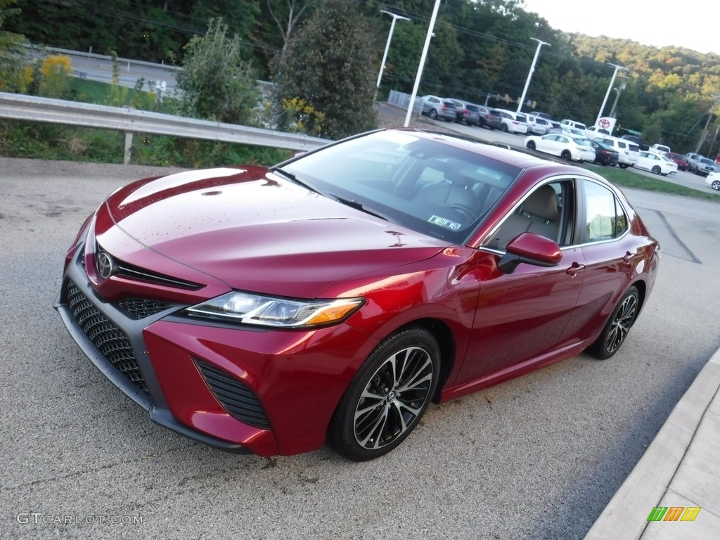 2018 Camry SE - Ruby Flare Pearl / Ash photo #13